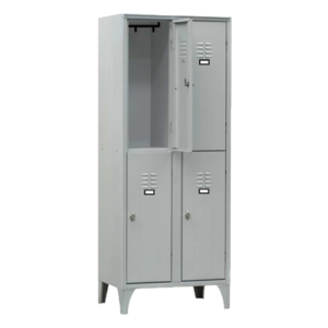 Armadietto sovrapposto 2+2 vani con profondità 35cm